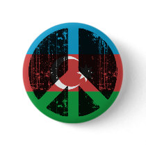 Peace In Azerbaijan Pinback Button