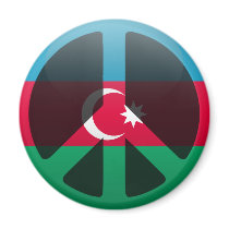 Peace in Azerbaijan Fridge Magnets