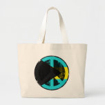 Peace In Bahamas Canvas Bag