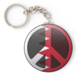 Peace in Bahrain Keychains