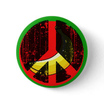 Peace In Banana Republic Pinback Buttons