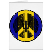 Peace In Barbados cards by FlagStore Peace In Barbados cards