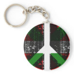 Peace In Basque Keychain