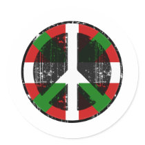 Peace In Basque stickers