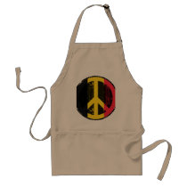 Peace In Belgium Apron