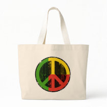 Peace In Benin Tote Bags