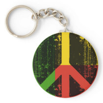 Peace In Benin Key Chain