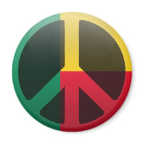 Peace in Benin Magnet
