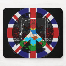 Peace In Bermuda mousepads