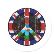 Peace In Bermuda stickers