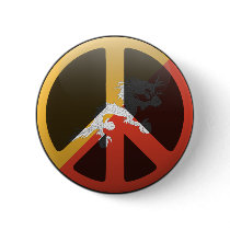 Peace in Bhutan Pinback Buttons