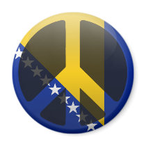 Peace in Bosnia and Herzegovina Magnets