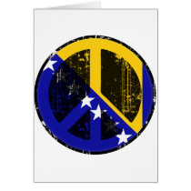 Peace In Bosnia Herzegovina Greeting Card