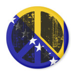 Peace In Bosnia Herzegovina magnets
