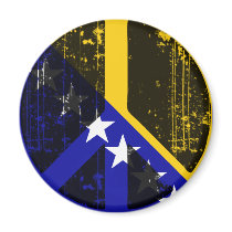 Peace In Bosnia Herzegovina Fridge Magnet