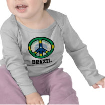 Peace In Brazil Tshirts