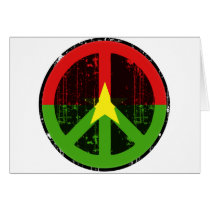 Peace In Burkina cards