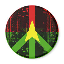 Peace In Burkina magnets