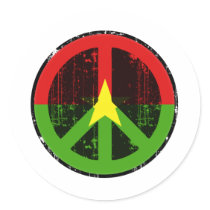 Peace In Burkina stickers