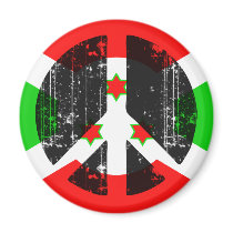 Peace In Burundi magnets