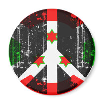 Peace In Burundi magnets