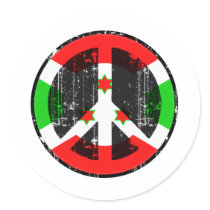 Peace In Burundi stickers