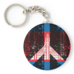 Peace In Cambodia Keychain