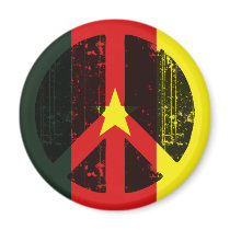 Peace In Cameroon magnets by FlagStore Peace In Cameroon magnets