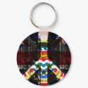 Peace In Cayman Islands keychains