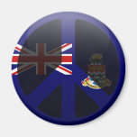 Peace in Cayman Islands Magnet