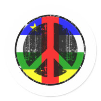 Peace In Central African Republic stickers