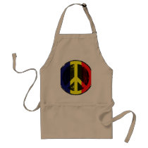 Peace In Chad aprons