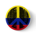 Peace In Colombia buttons by FlagStore Peace In Colombia buttons
