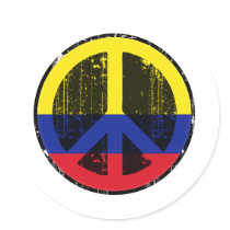 Peace In Colombia stickers