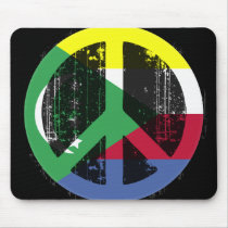 Peace In Comoros mousepads