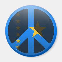 Peace in Congo Refrigerator Magnets
