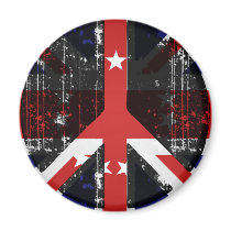 Peace In Cook Islands magnets by FlagStore Peace In Cook Islands magnets