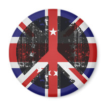 Peace In Cook Islands magnets by FlagStore Peace In Cook Islands magnets