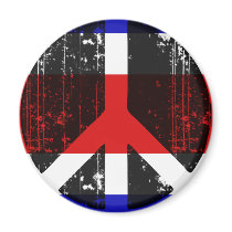 Peace In Costa Rica magnets by FlagStore Peace In Costa Rica magnets
