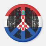Peace In Croatia Magnet