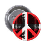 Peace In Denmark Pinback Buttons