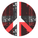 Peace In Denmark stickers by FlagStore Peace In Denmark stickers