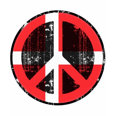 Peace In Denmark T-shirts by FlagStore