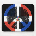 Peace In Dominican Republic Mouse Pads