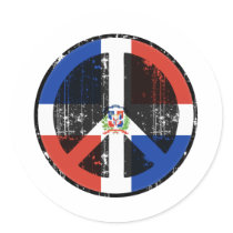 Peace In Dominican Republic stickers