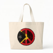 Peace In East Timor Canvas Bags