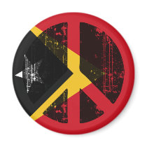 Peace In East Timor magnets
