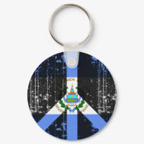 Peace In El Salvador keychains by FlagStore Peace In El Salvador keychains