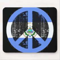 Peace In El Salvador mousepads by FlagStore Peace In El Salvador mousepads