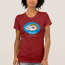 Peace in English t-shirt